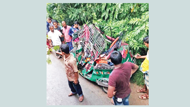 Mother, son among 3 killed in road crash  